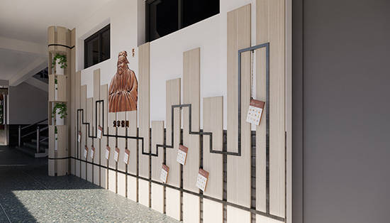 新型洛阳学校文化走廊建设都包括了哪些板块